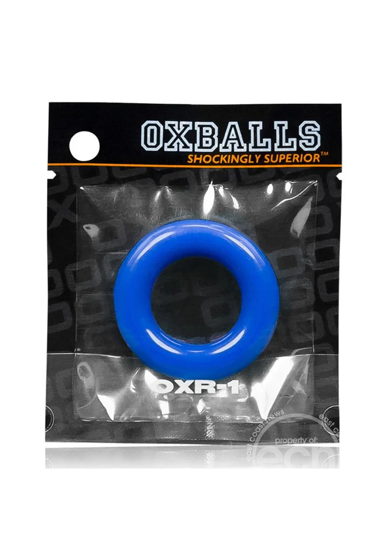 Oxballs Oxr-1 Cockring Single Police Blue - Image 3