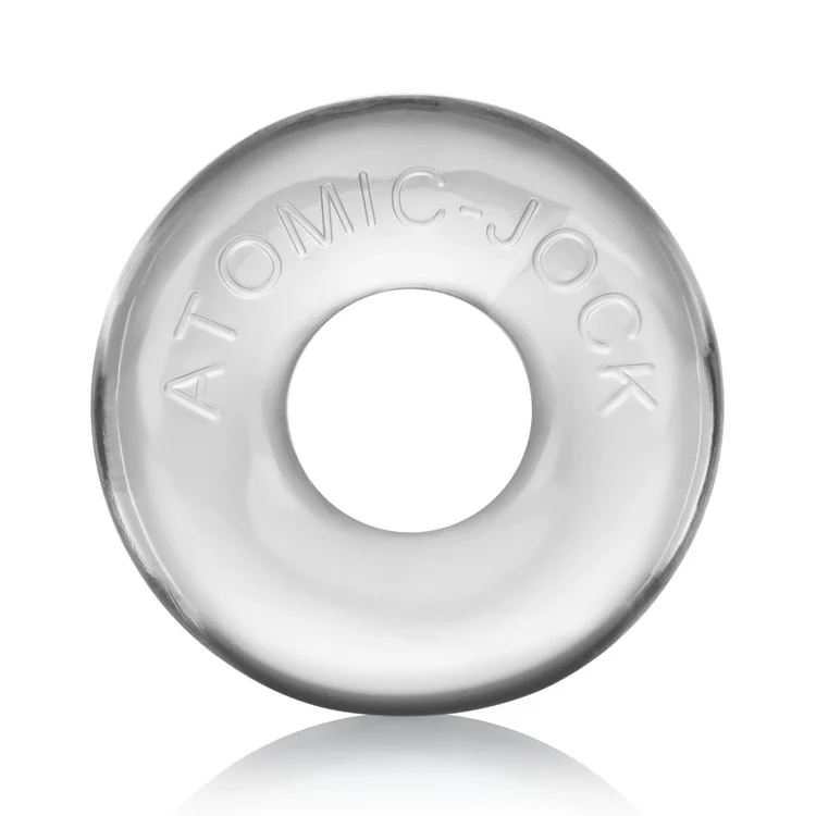 Oxballs Ringer Donut Cockring 3 Pack Clear - Image 3