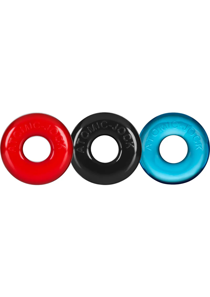 Oxballs Ringer Donut Cockring 3 Pack Multi Color - Image 2