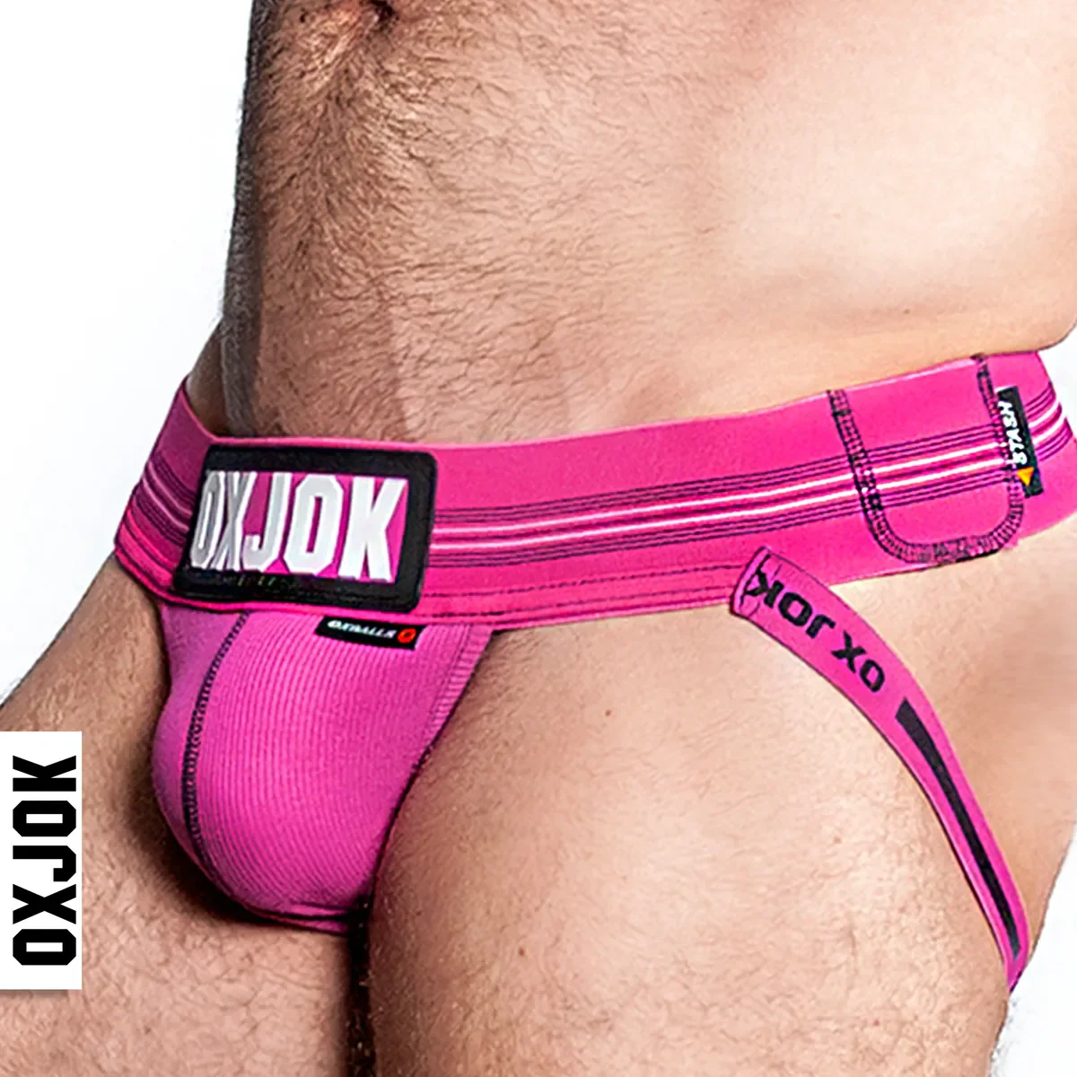 Oxballs Slingjock Slider Jock Strap - Pink - Image 2