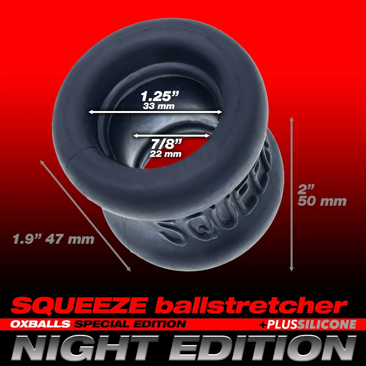 Oxballs Squeeze Ballstretcher Night Edition - Image 21