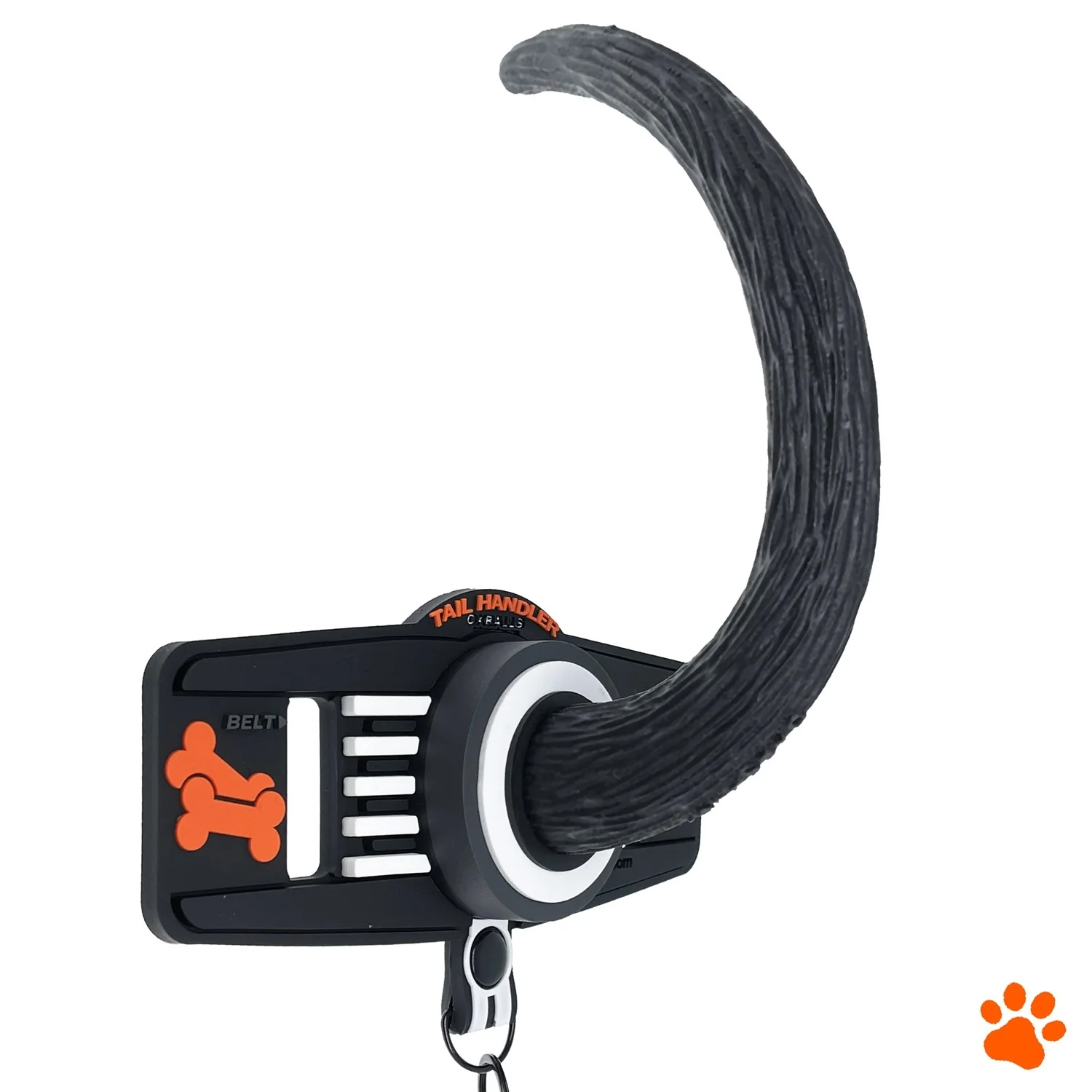 Oxballs Tail Handler Belt Strap Silicone Tail - Black - Image 6