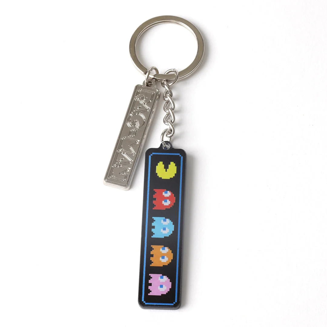 Pac-Man Acrylic Chase Keyring - Image 2
