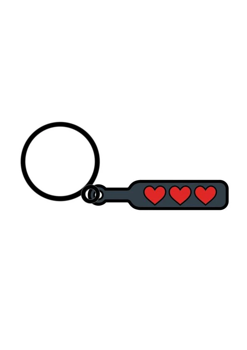 Paddle Hearts Keychain - Image 2