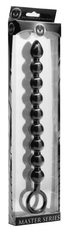 Pathicus Nine Bulb Silicone Anal Beads - Image 3