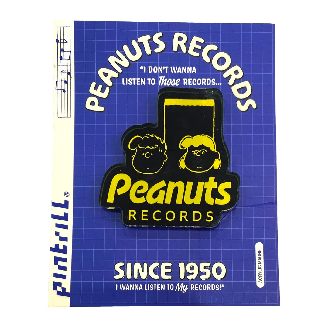 Peanuts Lucy & Schroeder Records Magnet - Image 2