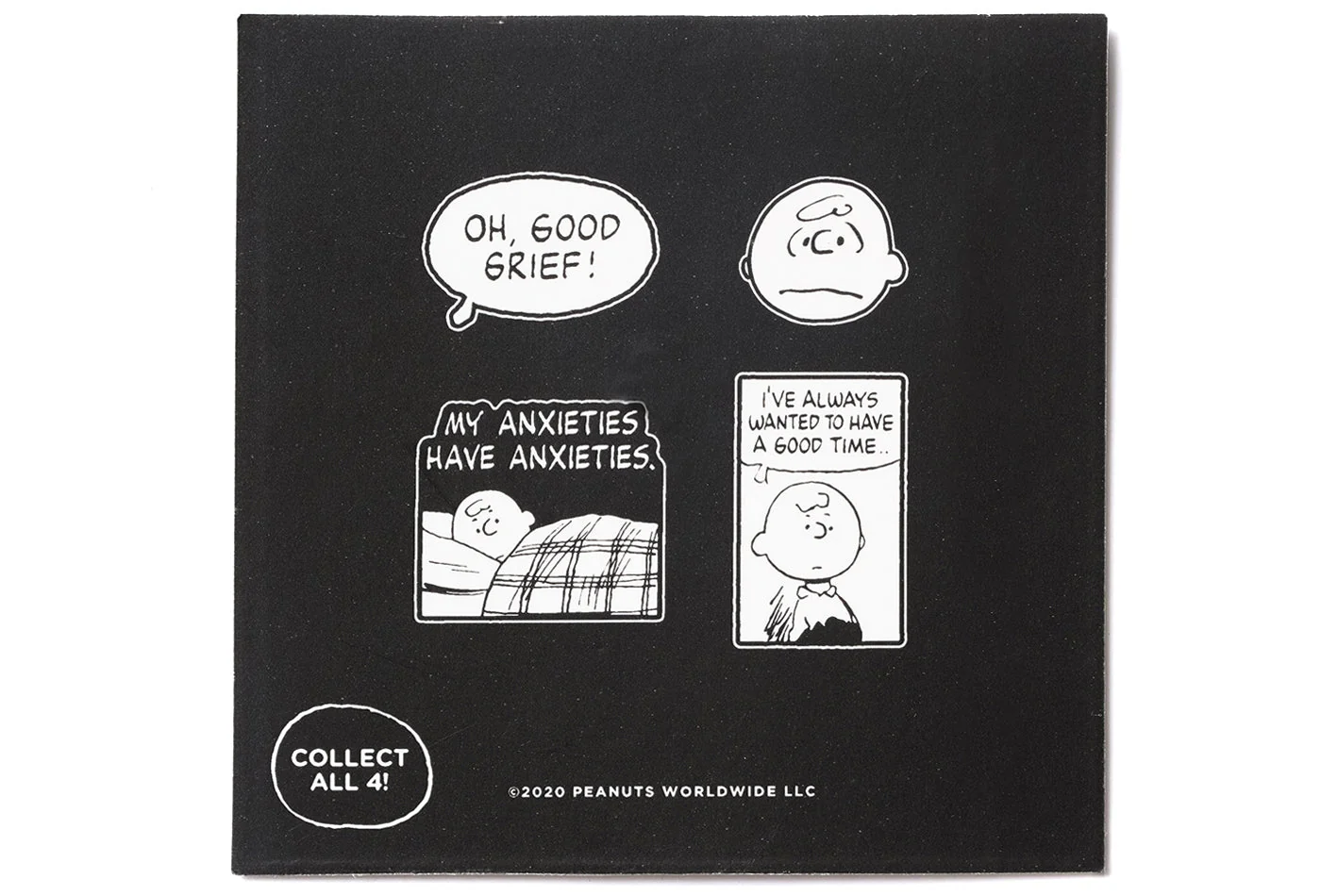 PEANUTS Mood - Anxieties Have Anxieties Pin - Image 4