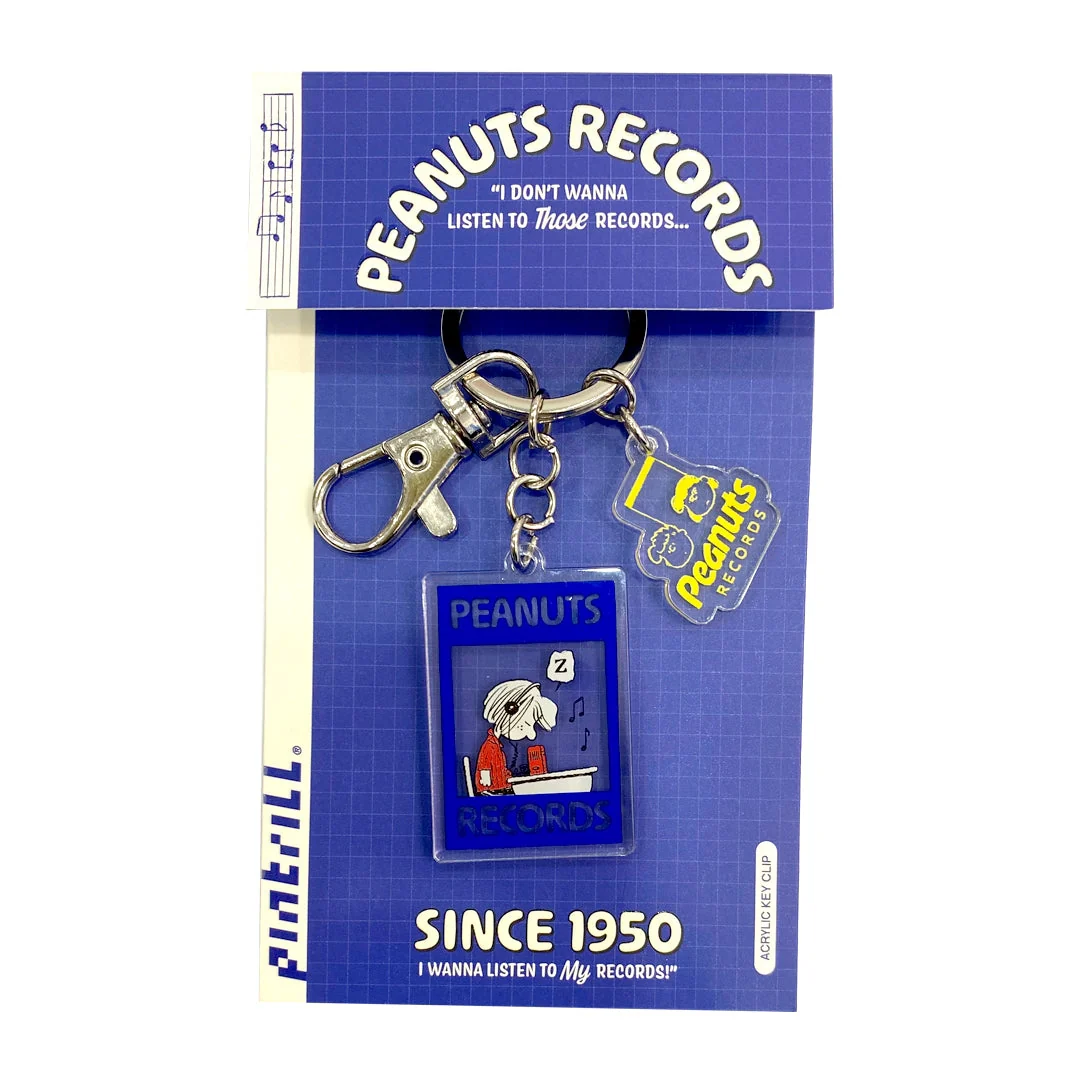 Peanuts - Peppermint Patty Records Keyclip - Image 2