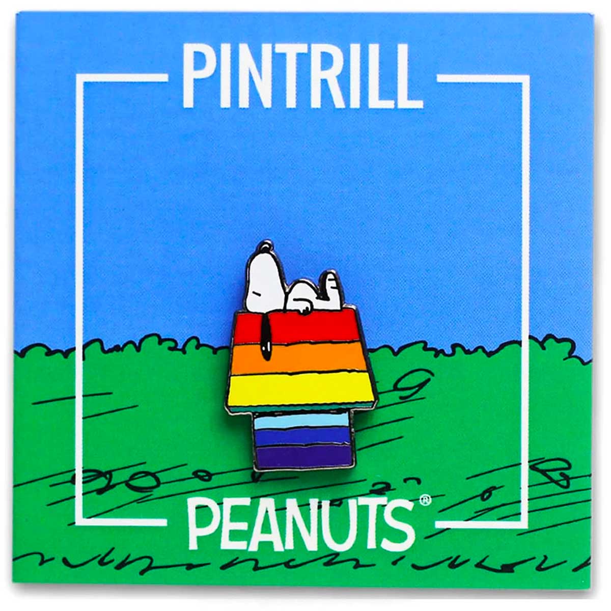 Peanuts - Snoopy Rainbow House Pin - Image 2