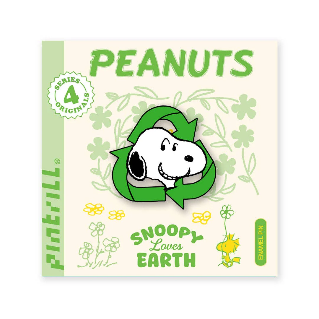 Peanuts - Snoopy Recycle Pin - Image 2