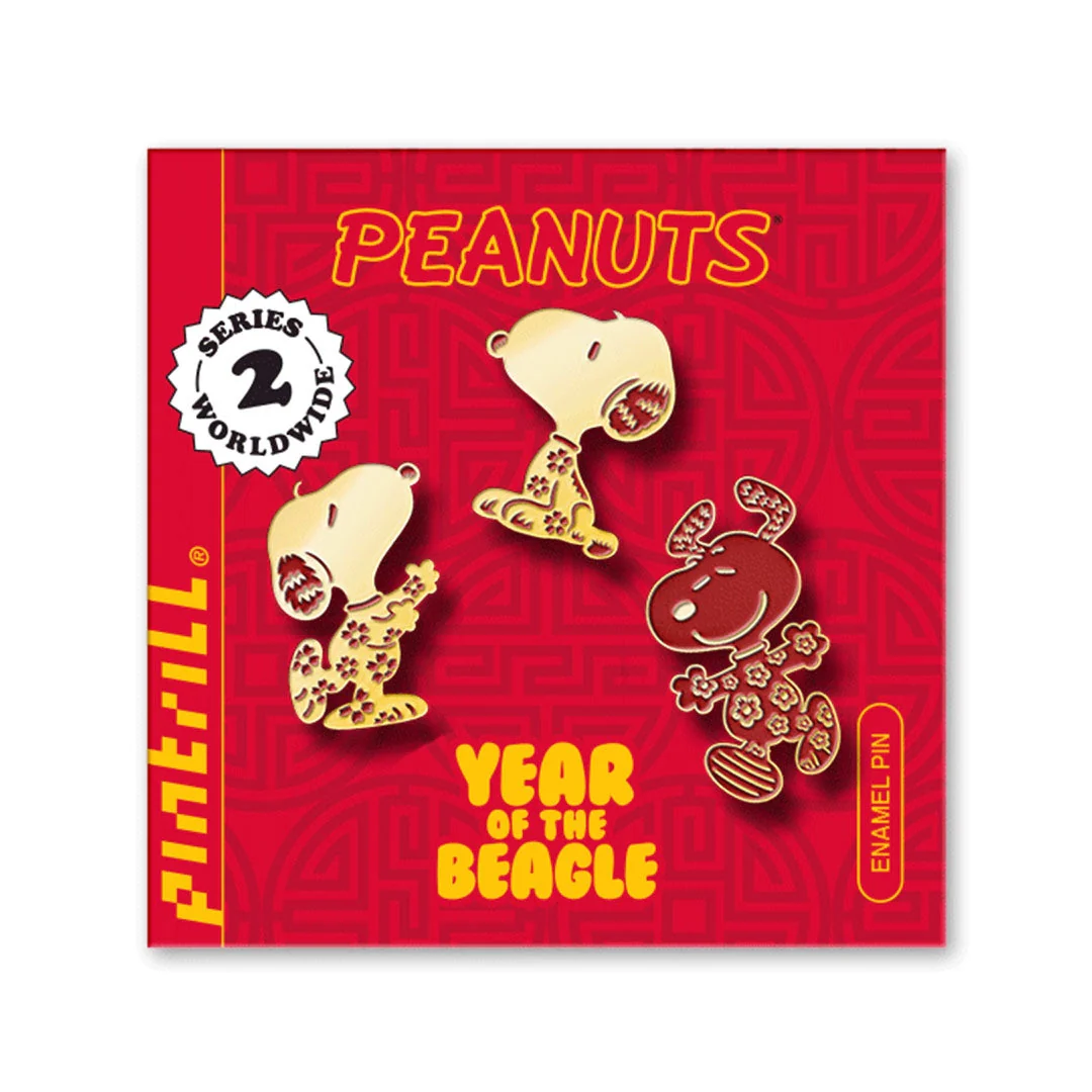 Peanuts - Year of the Snoopy Pin Set - Image 2