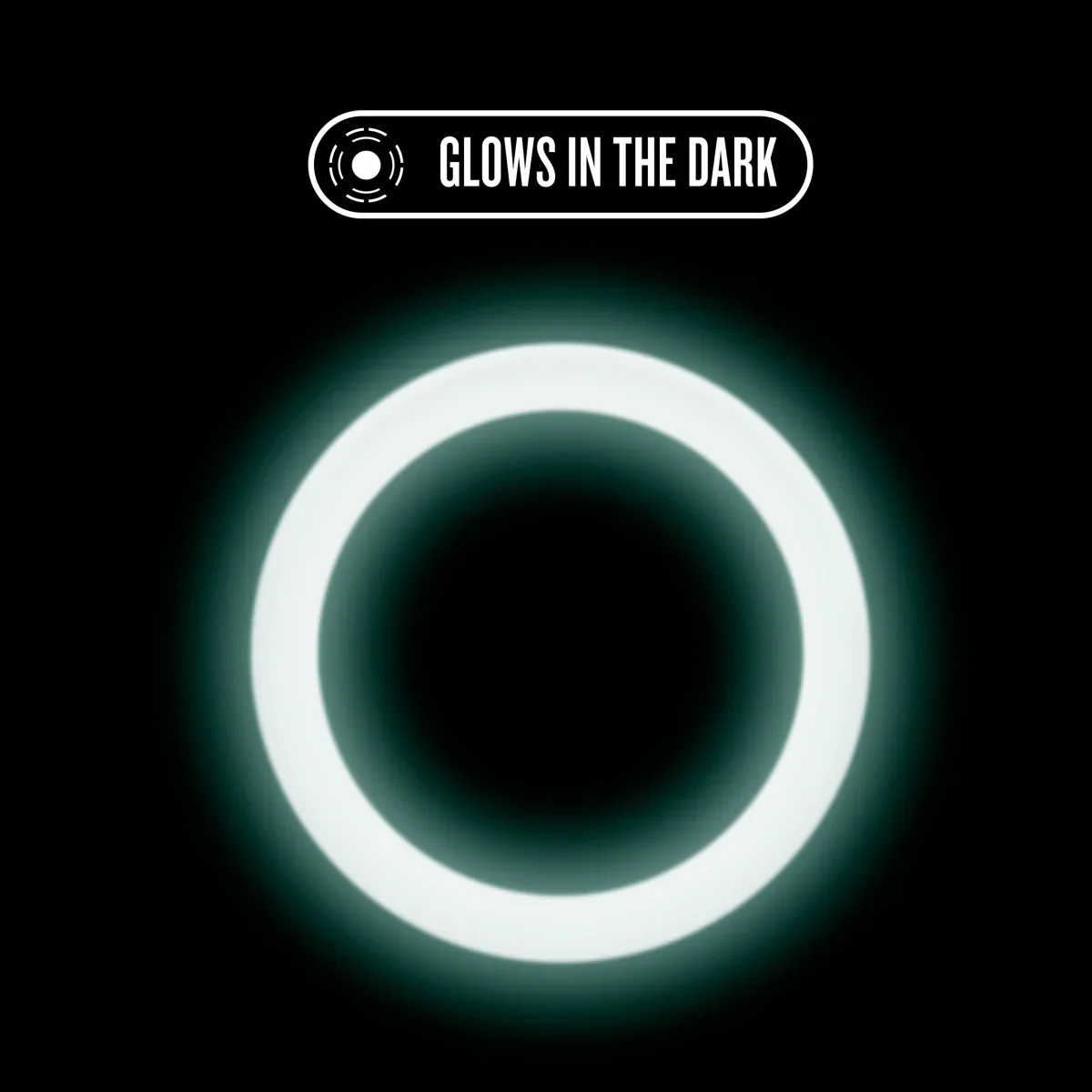 Performance Glo: Glow In The Dark White Penis Ring - Image 4