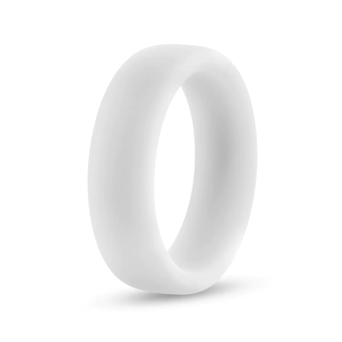 Performance Glo: Glow In The Dark White Penis Ring - Image 6