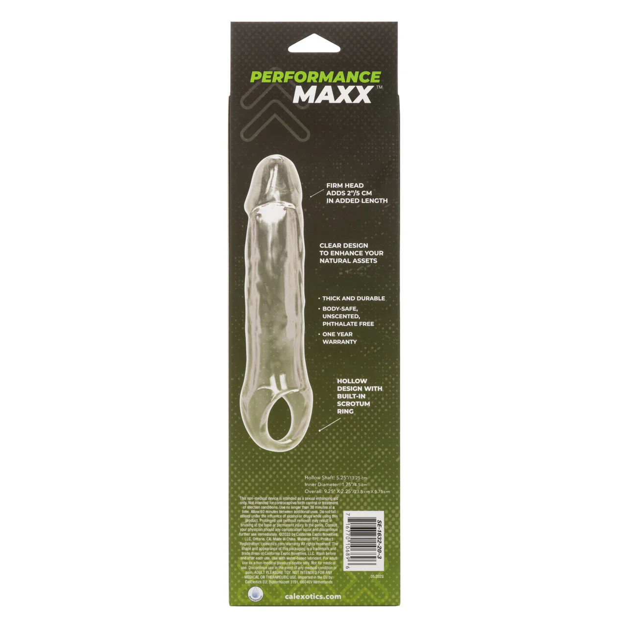 Performance Maxx Clear Extension 7.5 inches - Image 4