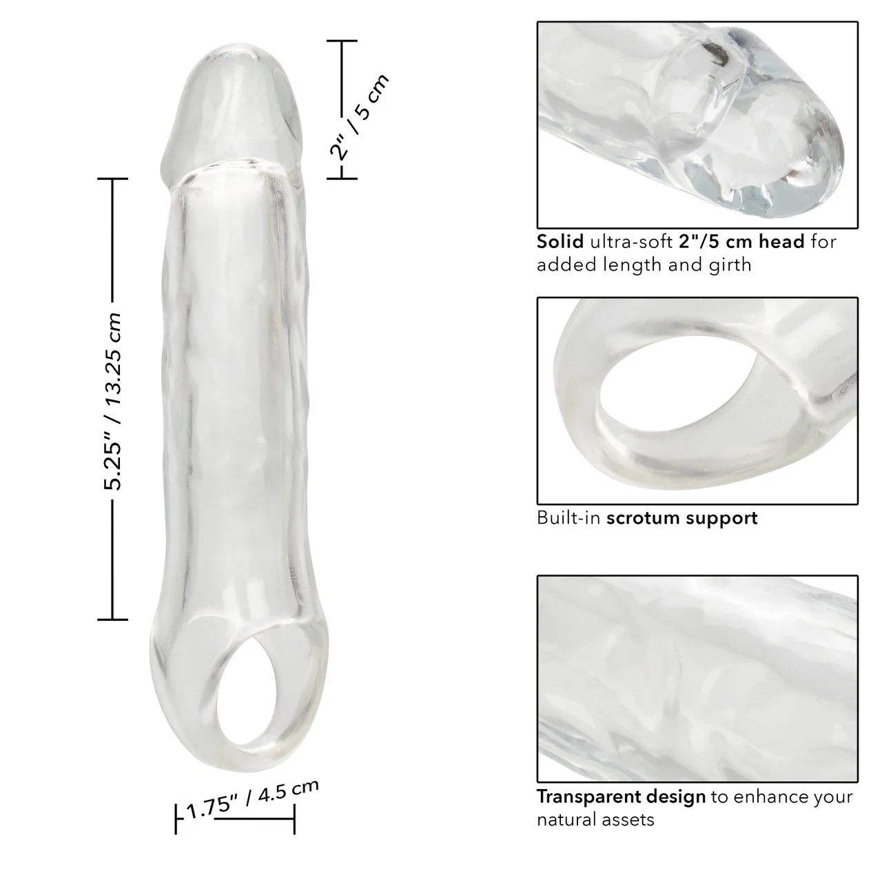 Performance Maxx Clear Extension 7.5 inches - Image 5