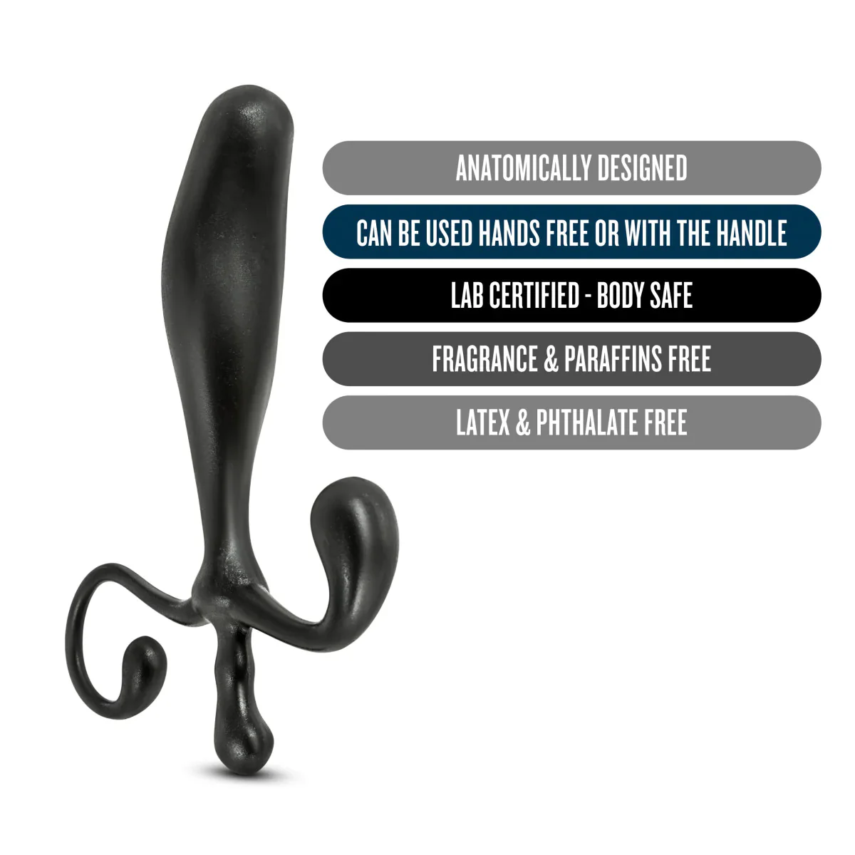 Performance Prostimulator VX1 Black 5-Inch Anal Plug - Image 3