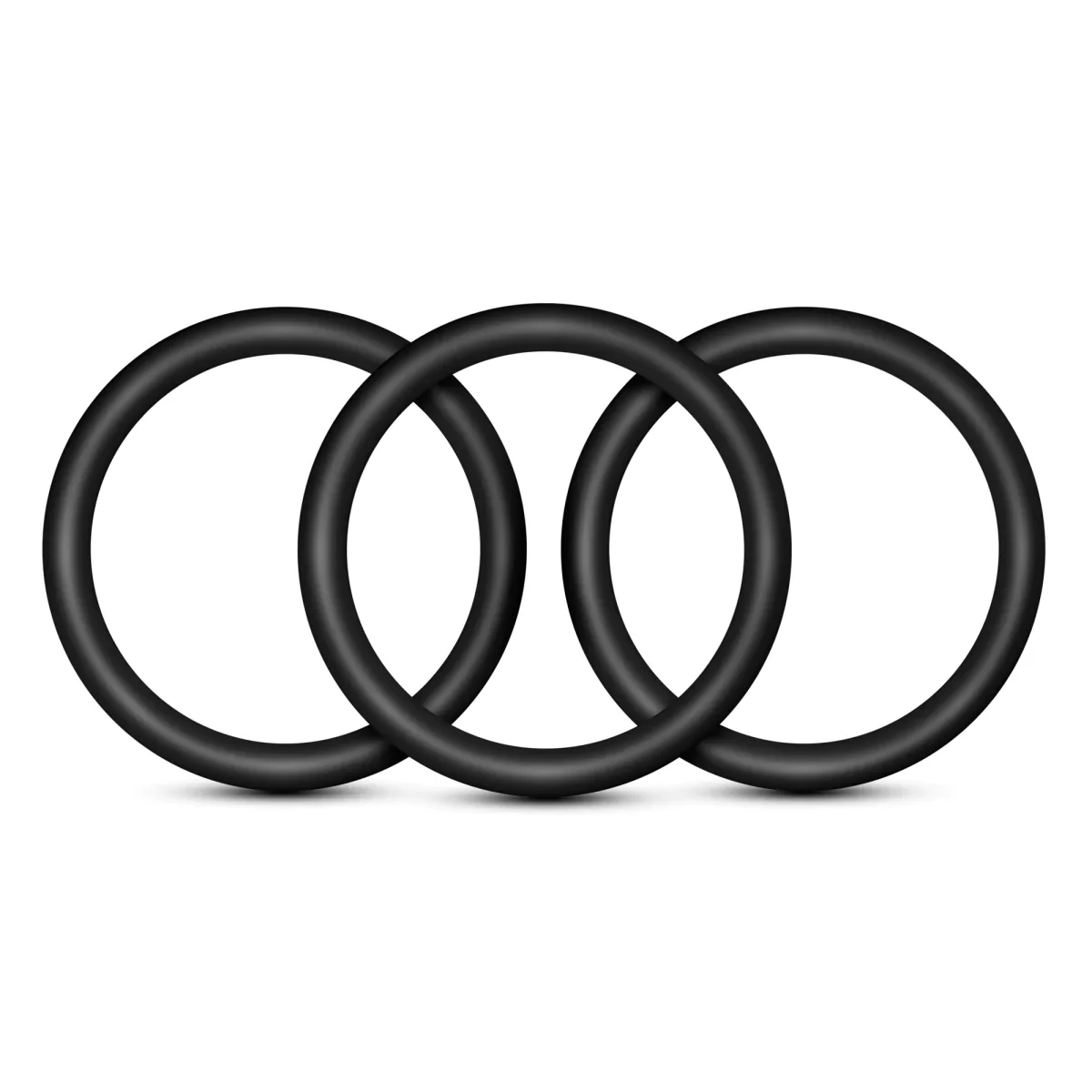 Performance VS3 Pure Premium Silicone Cock Rings LARGE - 3 Pack - Image 4