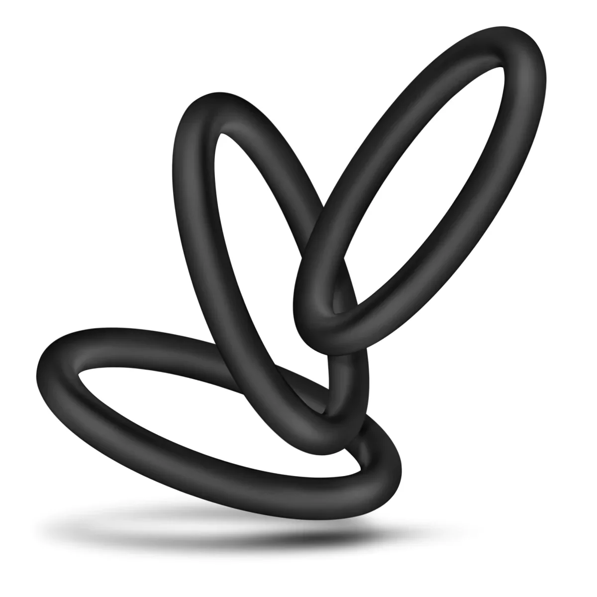 Performance VS3 Pure Premium Silicone Cock Rings LARGE - 3 Pack - Image 5