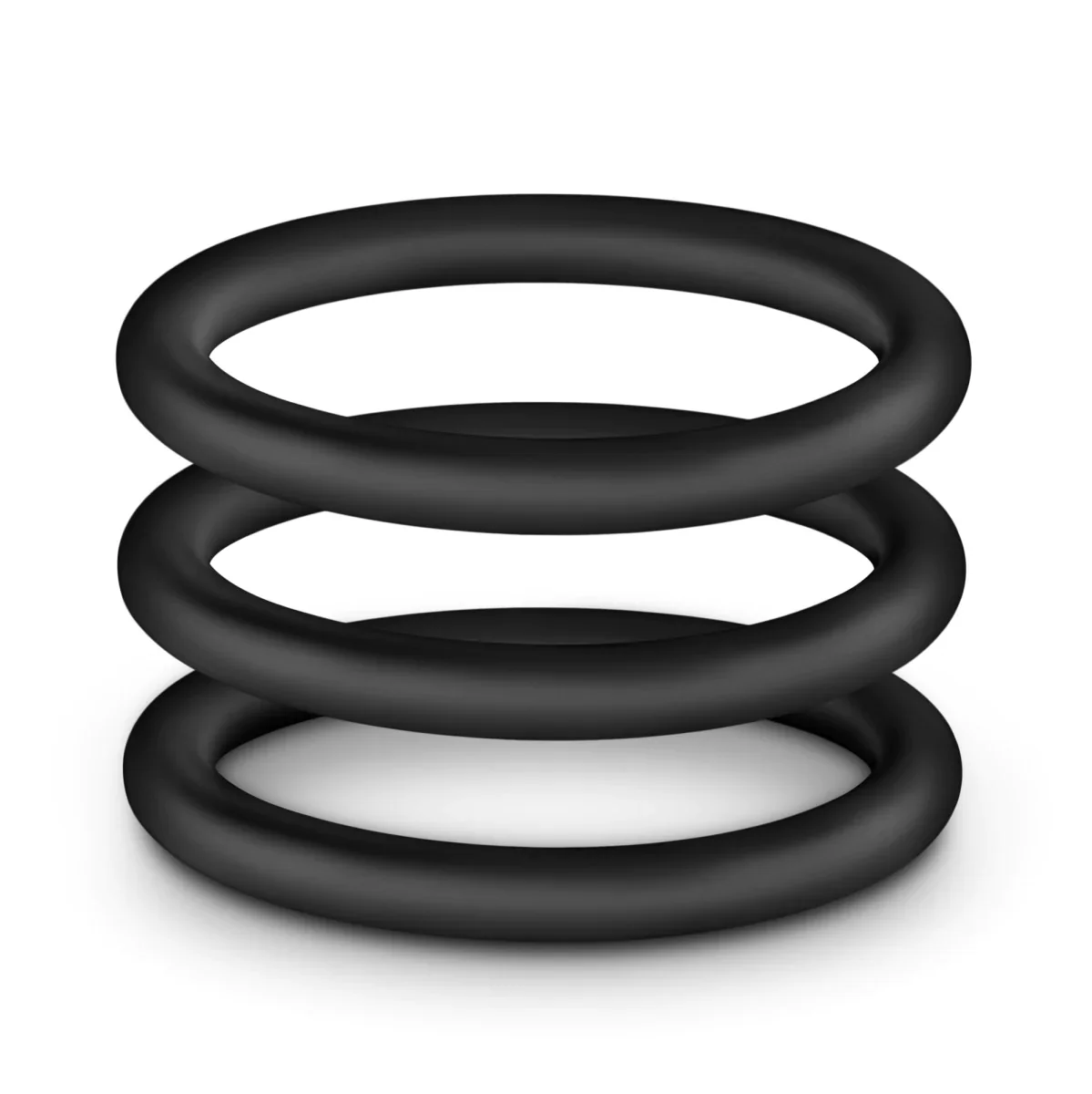 Performance VS3 Pure Premium Silicone Cock Rings LARGE - 3 Pack - Image 6