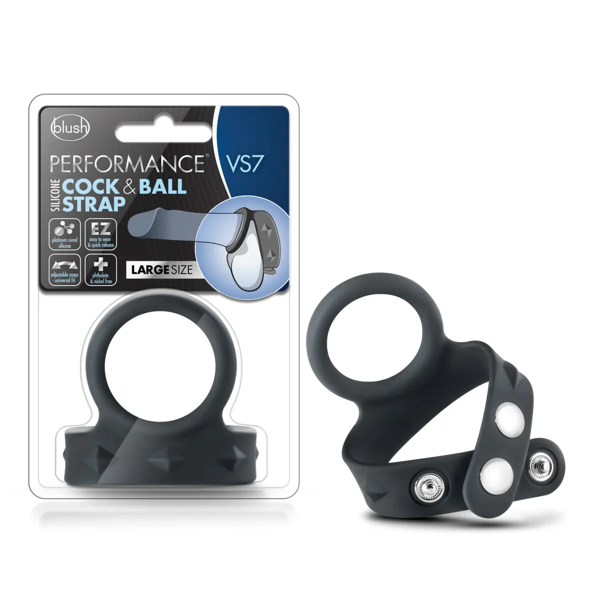 Performance Silicone Cock & Ball Strap - Image 2