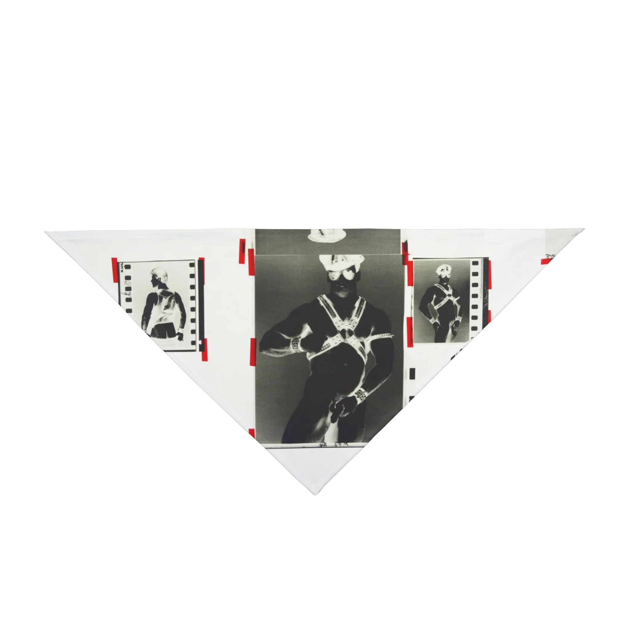 90S VINTAGE GAY PORN TRANSPARENCY Pet Bandana - Image 2