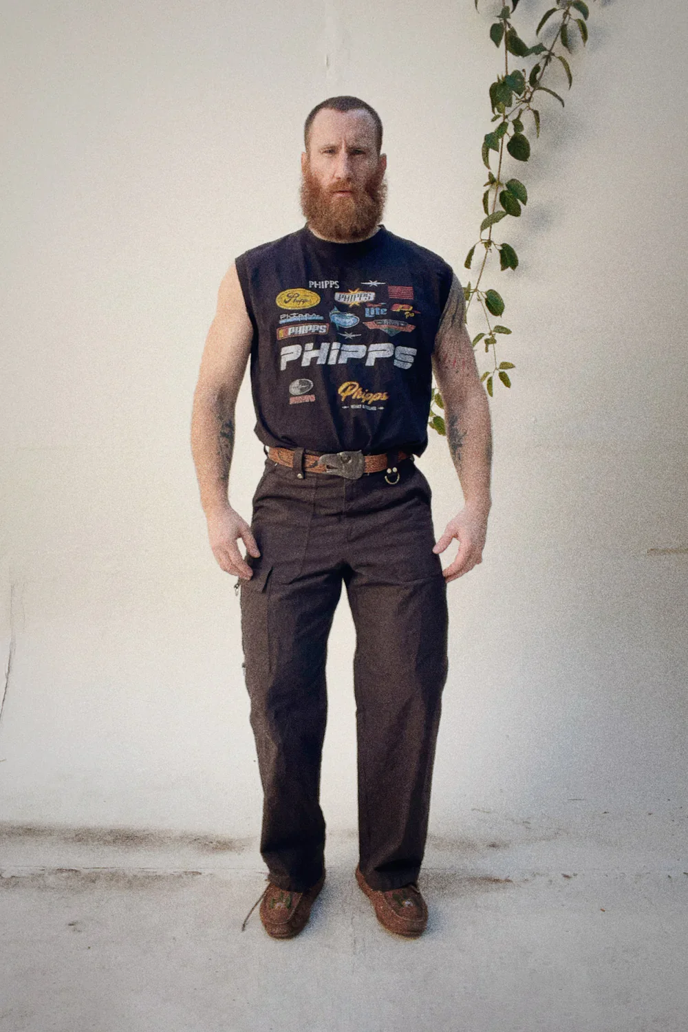 PHIPPS HARD WORK PANTS BEAR BLACK - Image 2