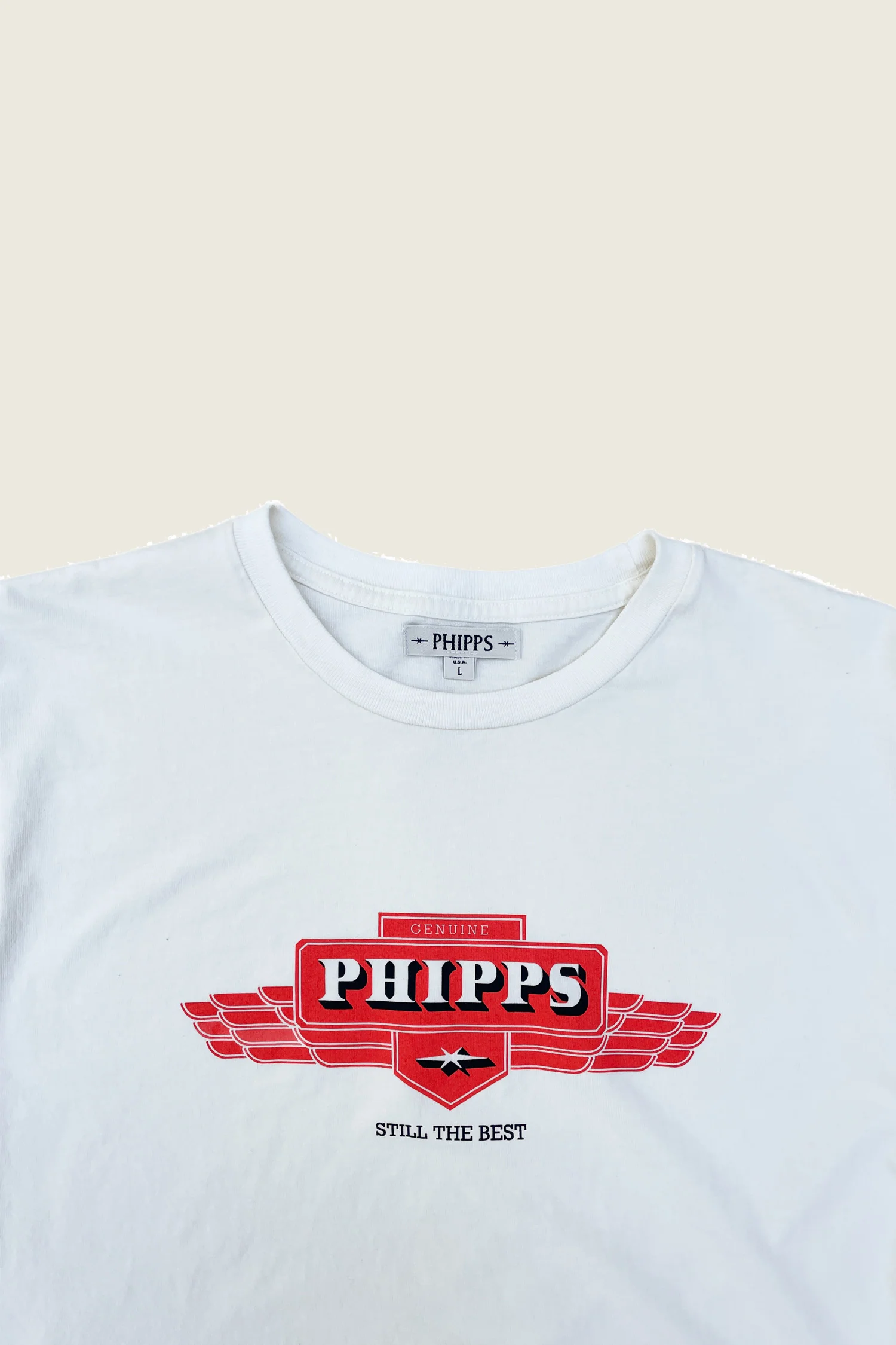 PHIPPS HARDWARE LOGO T CREAM - Image 4