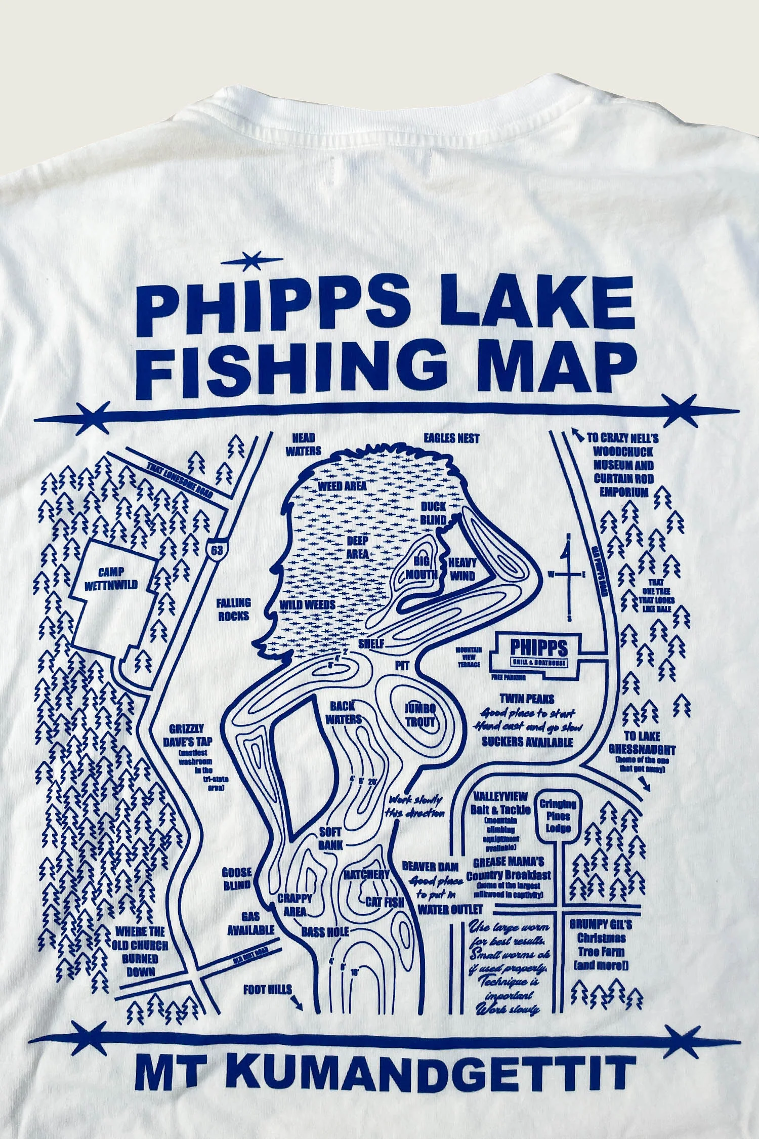 PHIPPS PHIPPS LAKE LONG SLEEVE T WHITE - Image 3
