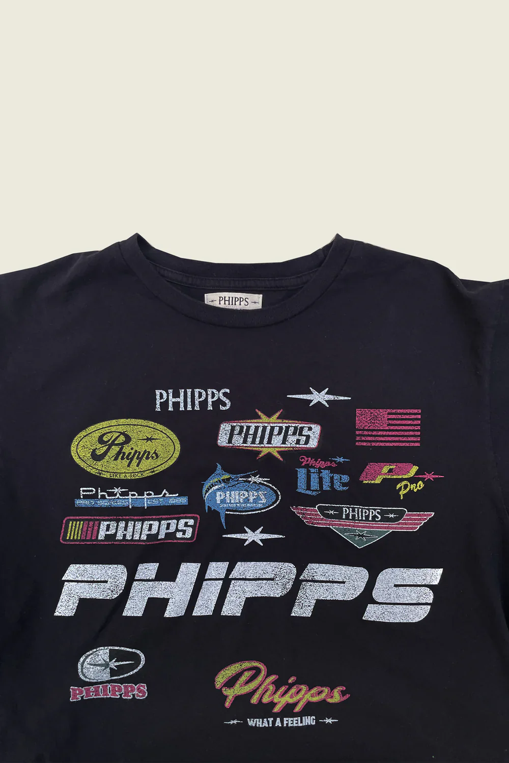 PHIPPS RACING LOGO T BLACK - Image 4