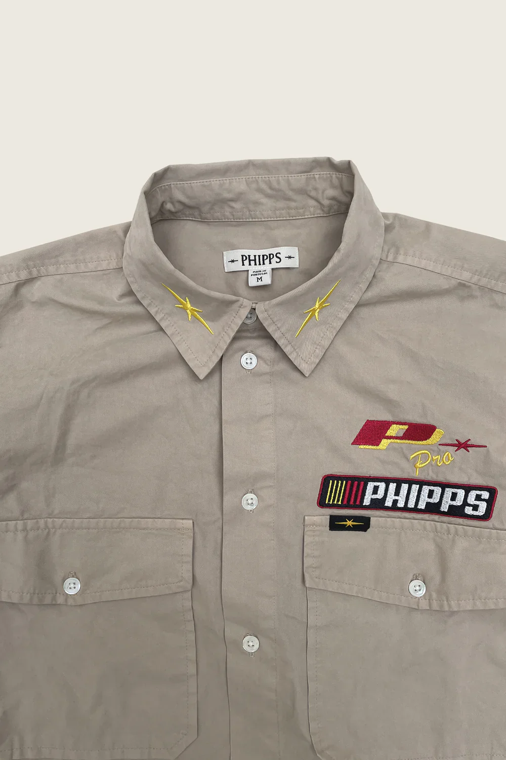 PHIPPS RODEO SHIRT BEIGE - Image 3