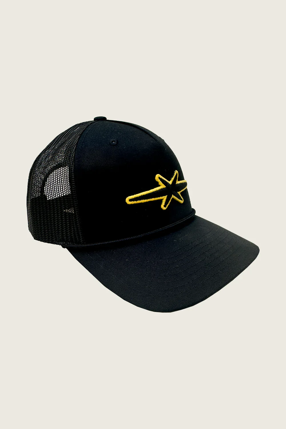 PHIPPS STAR LOGO TRUCKER CAP BLACK - Image 2