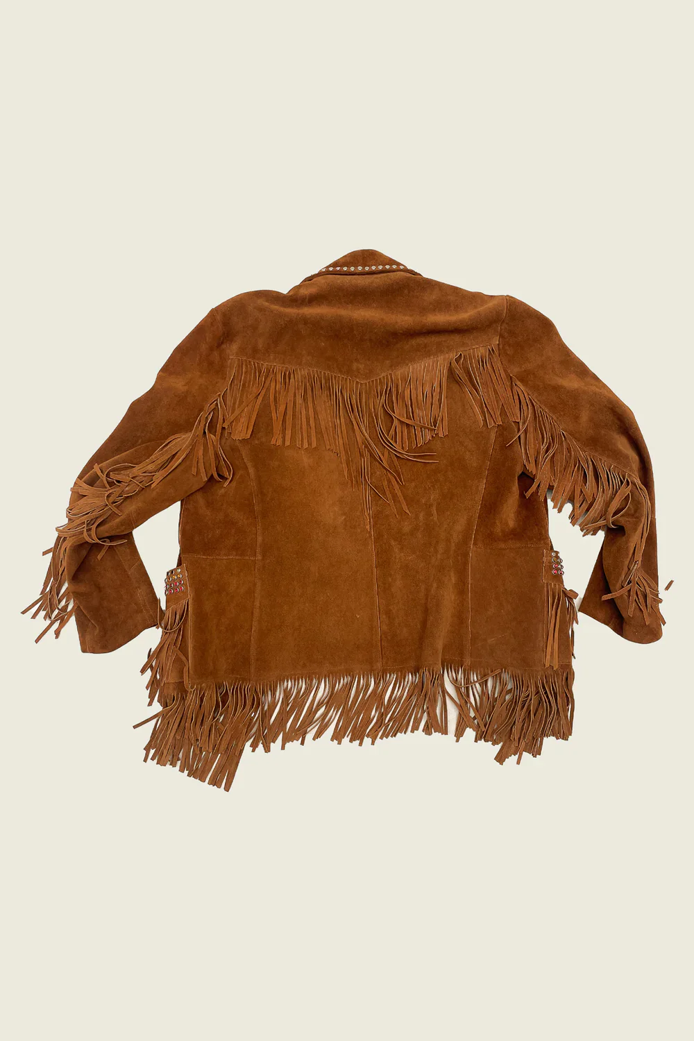 PHIPPS STUDDED FRINGE JACKET - L - Image 2