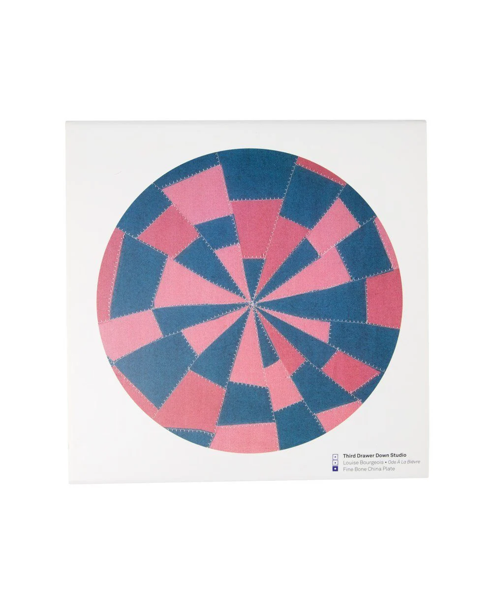 Pink and Blue Plate by Louise Bourgeois x Third Drawer Down - Image 3