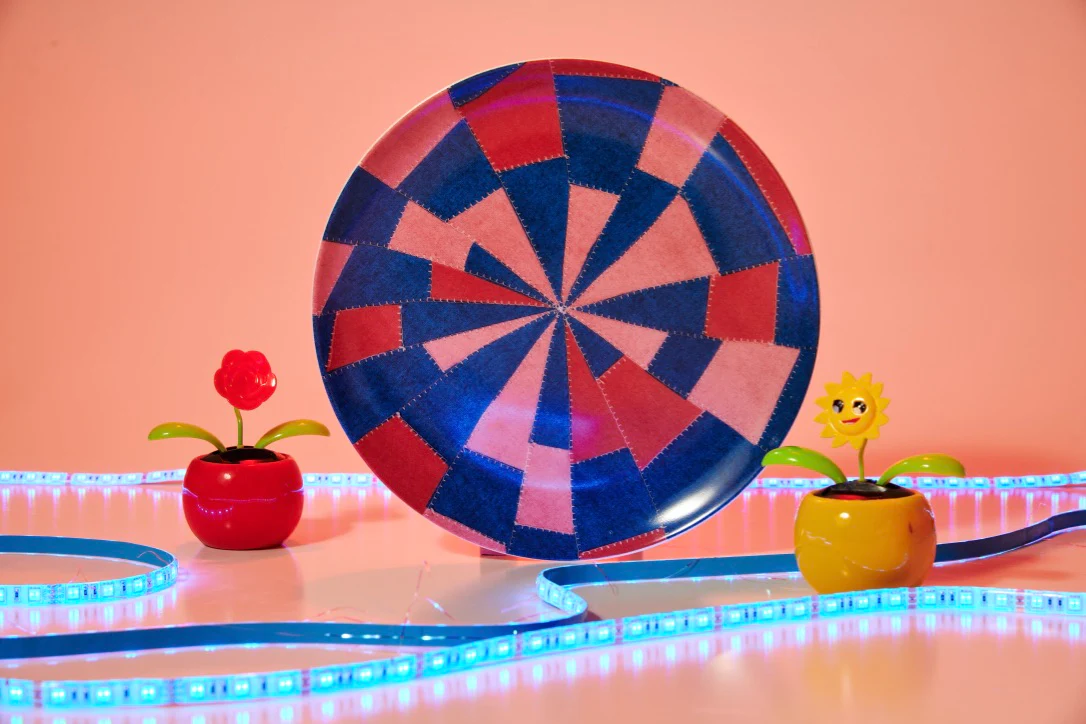Pink and Blue Plate by Louise Bourgeois x Third Drawer Down - Image 5