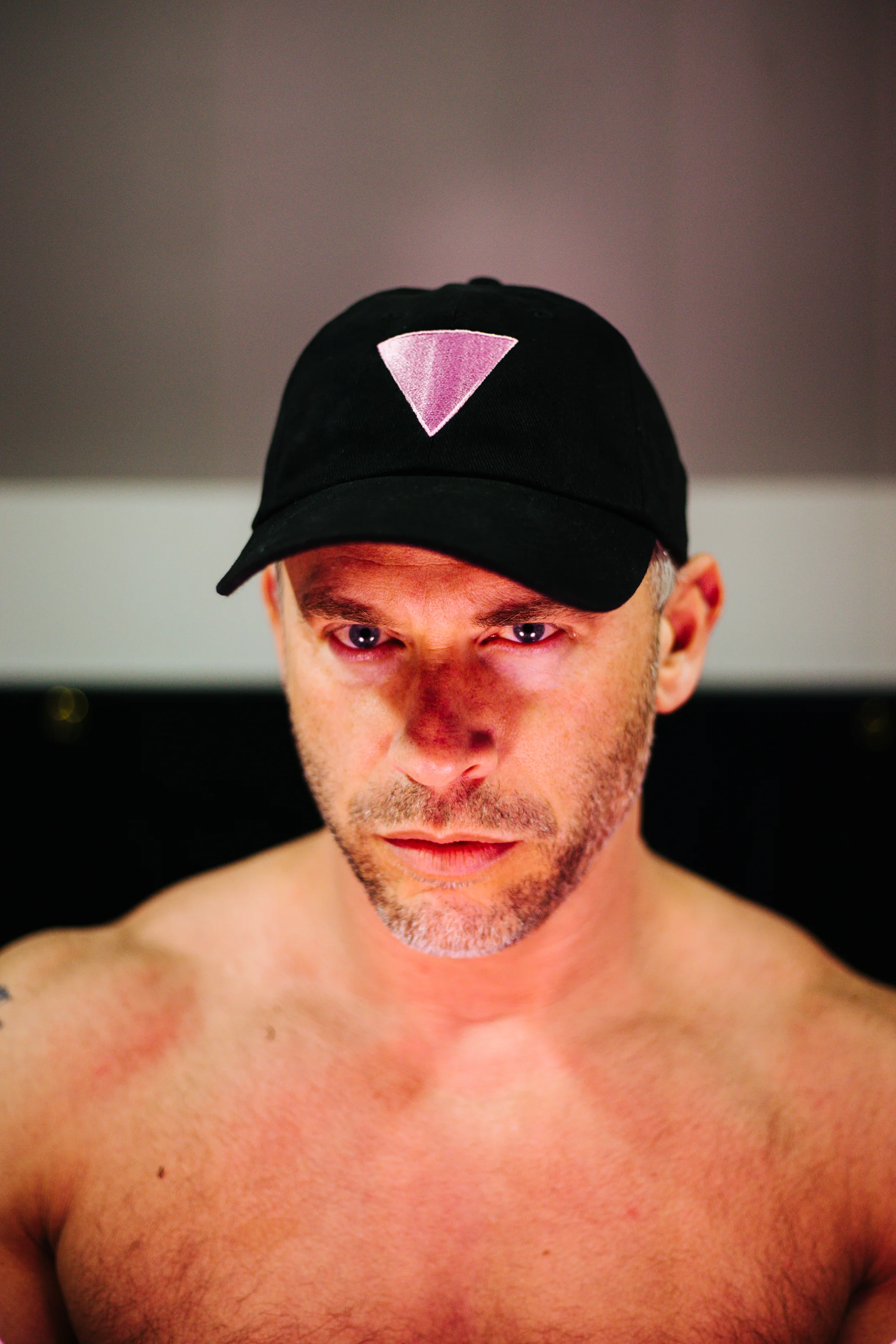 Pink Triangle Baseball Cap - Image 3