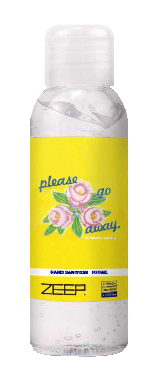 Please Go Away Hand Sanitizer 100ml x Magda Archer - Image 3