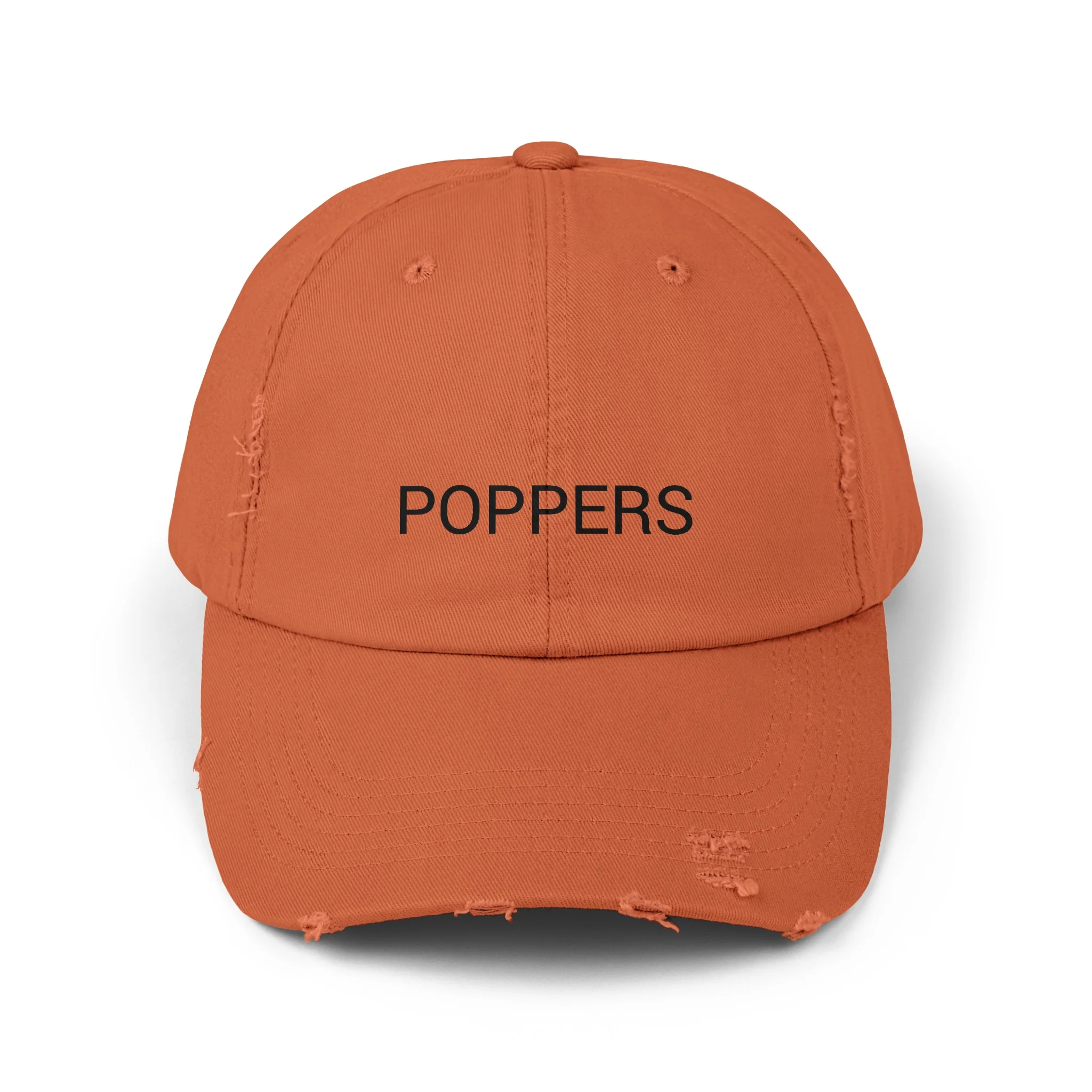 POPPERS Distressed Cap in 6 colors - Image 2