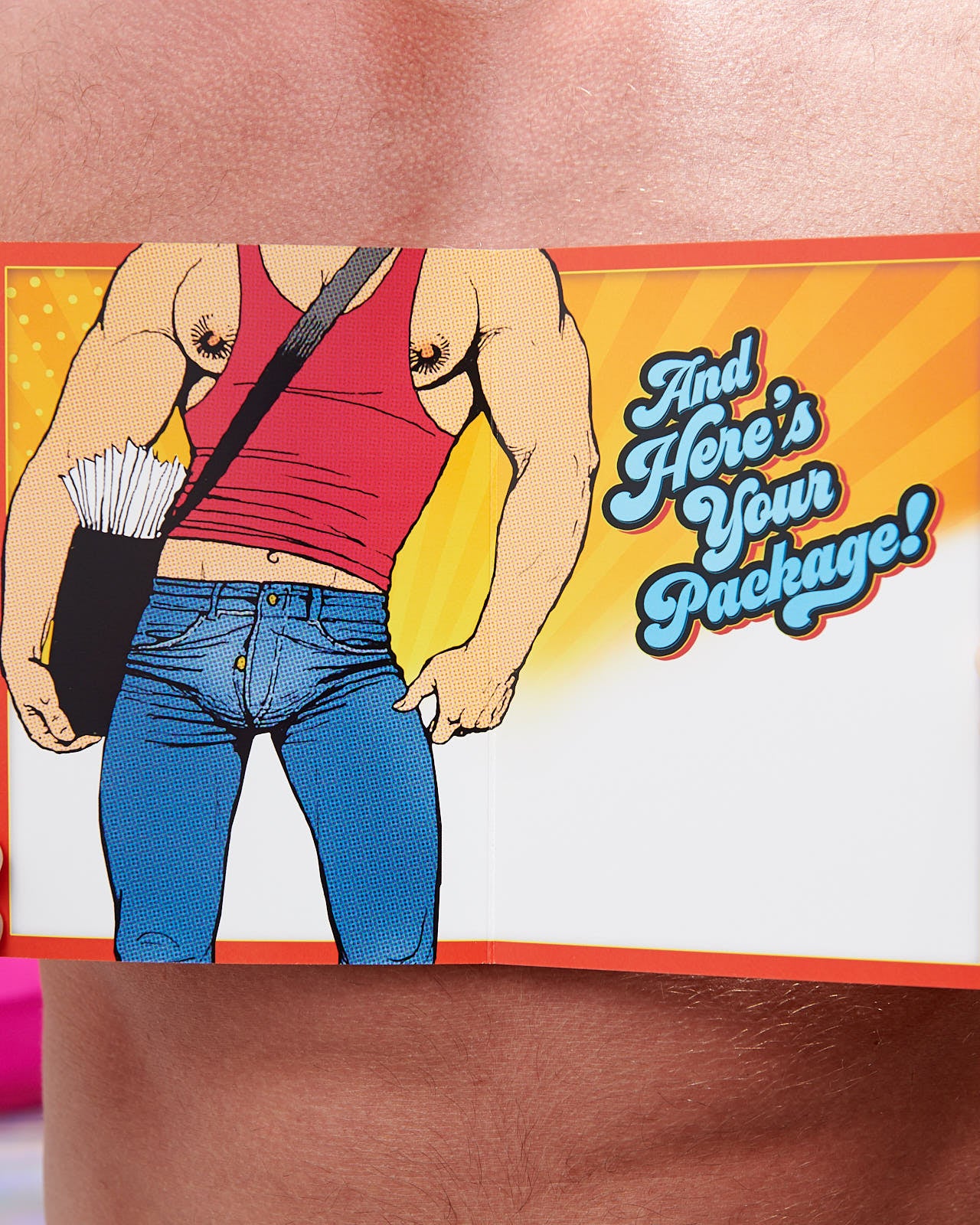 Postman Package Tom of Finland Birthday Card - Image 3