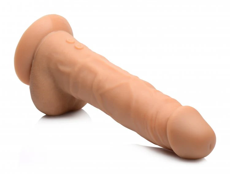 Power Pounder Realistic Thrusting Silicone Dildo by Master Series - Image 3