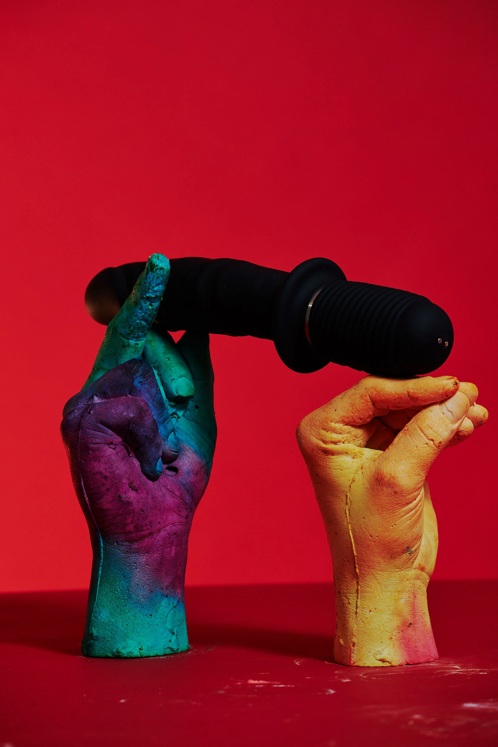 Power Pounder Vibrating and Thrusting Silicone Dildo - Image 2
