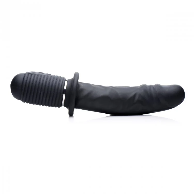 Power Pounder Vibrating and Thrusting Silicone Dildo - Image 3