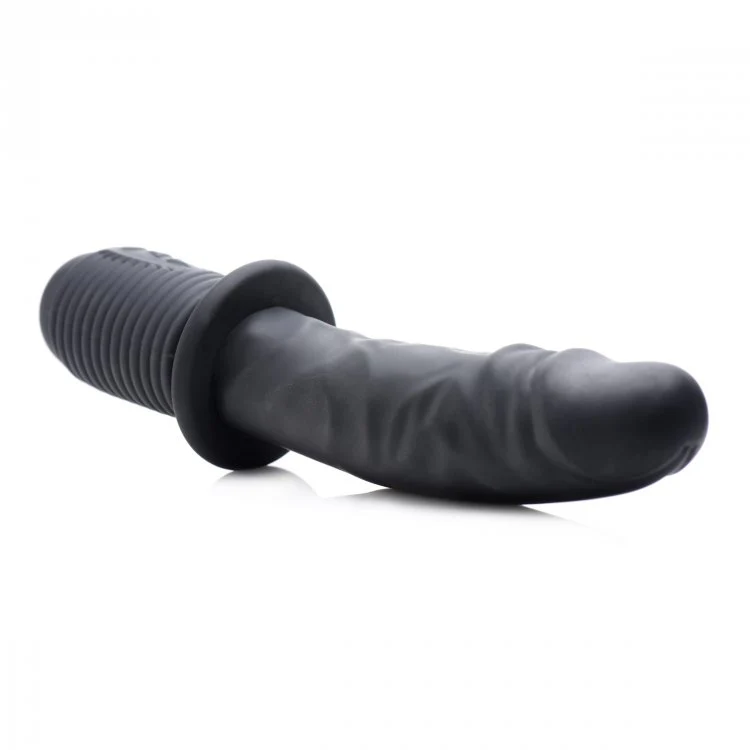 Power Pounder Vibrating and Thrusting Silicone Dildo - Image 4