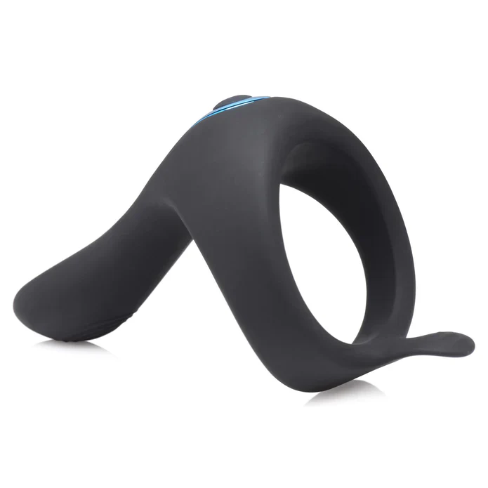 Power Taint 7X Silicone Cock And Ball Ring With Remote - Image 4