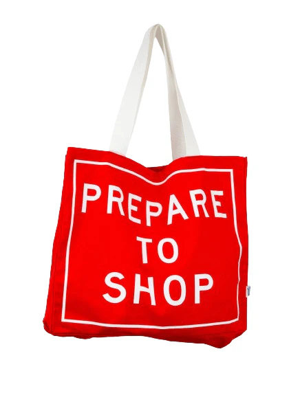 Prepare to Shop Tote Bag by Richard Tipping x third drawer down - Image 3