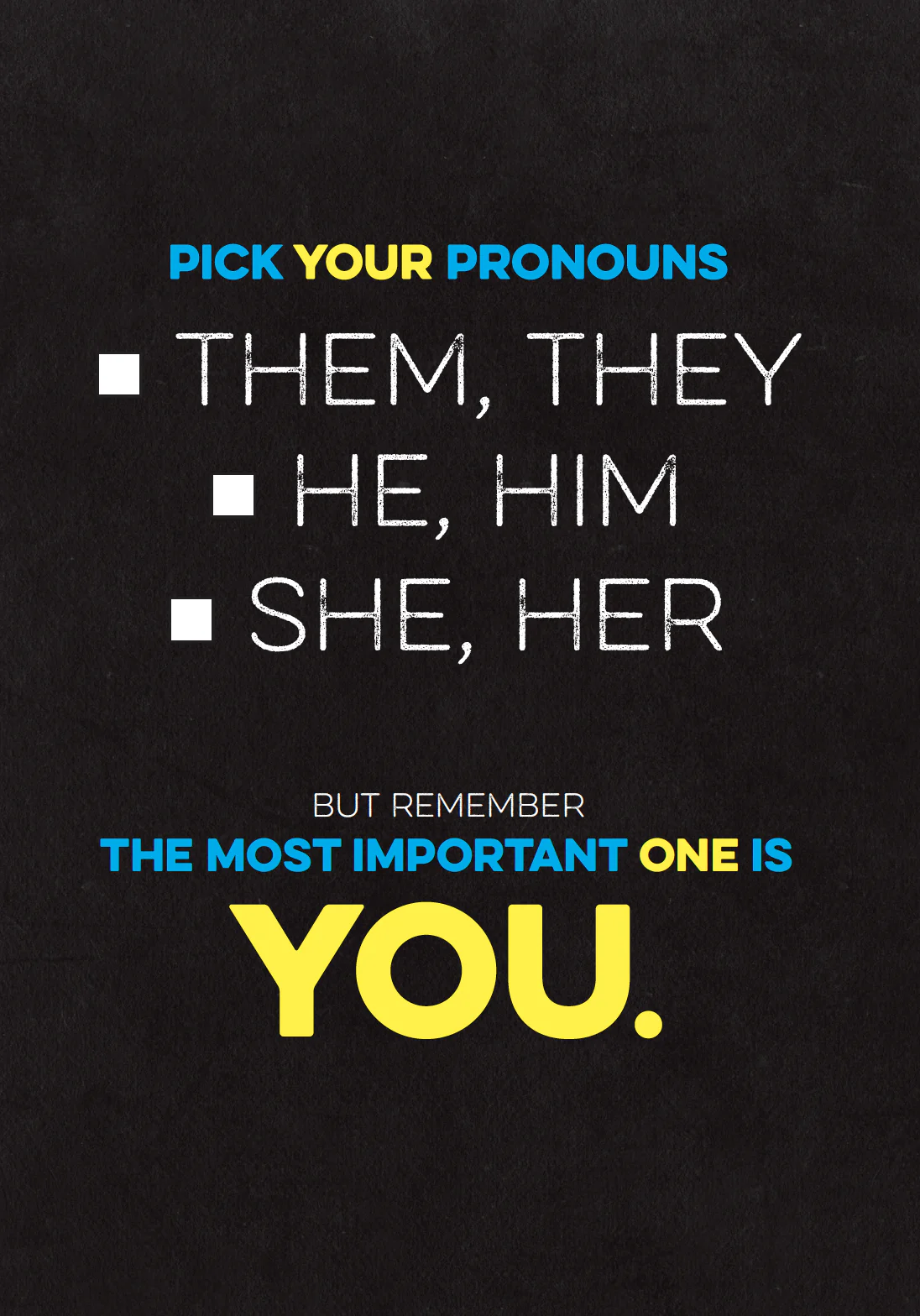 PRONOUN GREETING CARD BY KWEER CARDS - Image 2