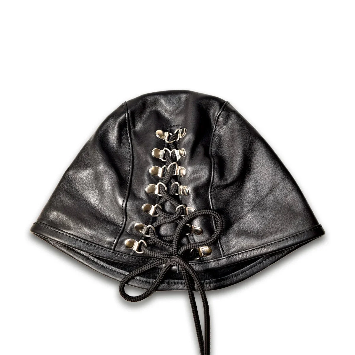 Prowler RED Leather Executioner's Half Hood - Image 3