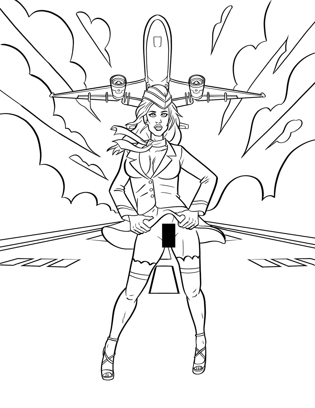 Pubic Hair Coloring Book - Image 2