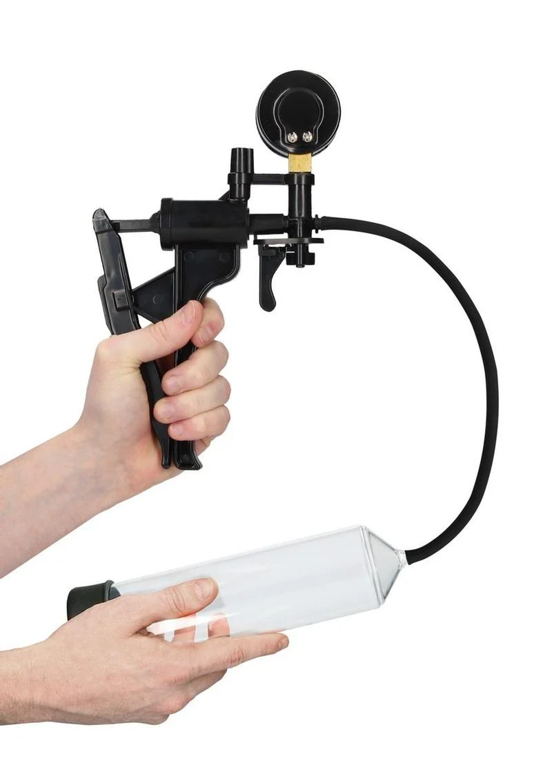 Pumped Elite Beginners Pump with PSI Gage - Clear - Image 2