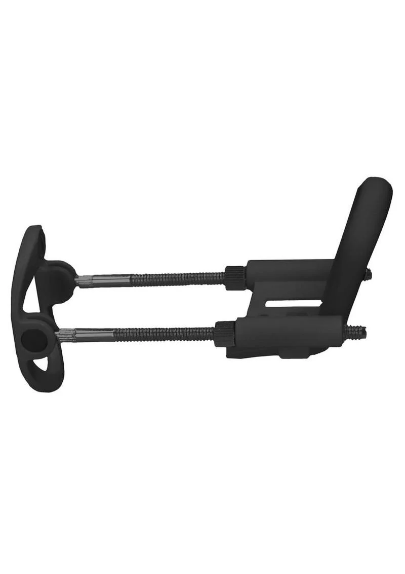 Pumped Silicone Penis Extender - Black - Image 3