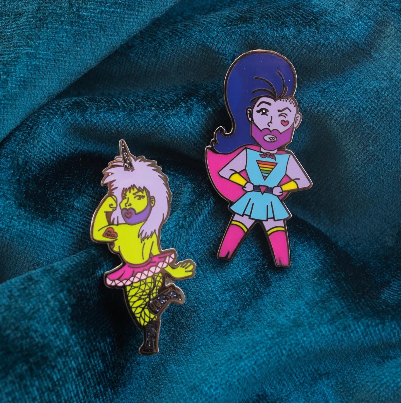 PUNK ROCK UNICORN PRINCESS Pin by Gaypin' - Image 3
